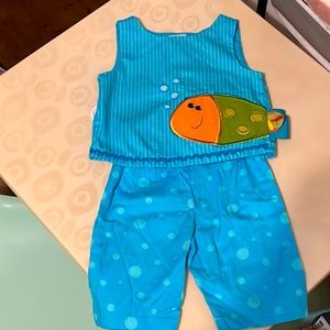 Austin & Ashley Boys'/Neutral 2PC Outfit - SIZE 2T